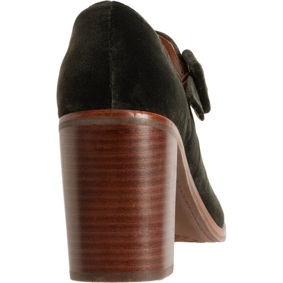 NEW Sofft  Shauna  Mary Jane Heels - Suede in moss For Women 825 4s2 - Picture 5 of 6